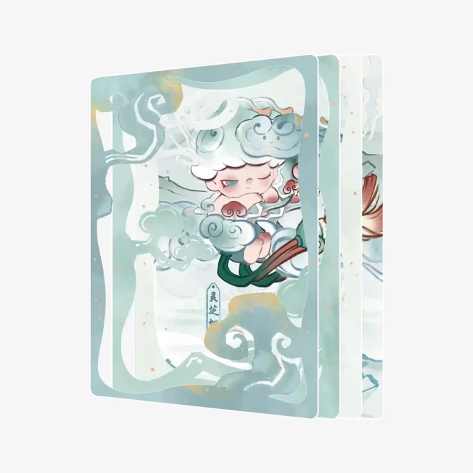 DIMOO Stories In The Cup Series Figures Collection Cards