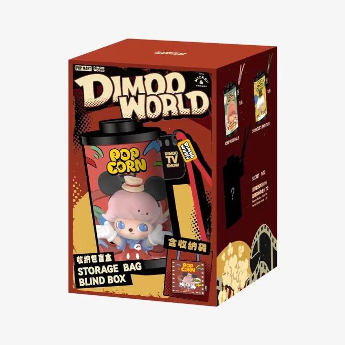 DIMOO WORLD × Σειρά DISNEY – Τσάντα Αποθήκευσης – Κουτί για Τυφλά