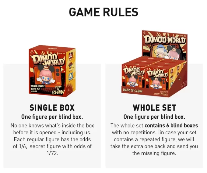 DIMOO WORLD × Σειρά DISNEY – Κουτί στόρια με μαγνήτη ψυγείου