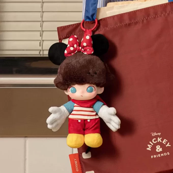 DIMOO WORLD × DISNEY Series – Κουτί για τυφλούς μπρελόκ βινυλίου με βελούδινο σχέδιο