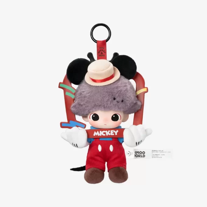DIMOO WORLD × DISNEY Series – Κουτί για τυφλούς μπρελόκ βινυλίου με βελούδινο σχέδιο