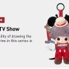 DIMOO WORLD × DISNEY Series – Κουτί για τυφλούς μπρελόκ βινυλίου με βελούδινο σχέδιο