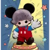 DIMOO WORLD × DISNEY Series-Πλεκτή τσάντα Mickey από βινύλιο