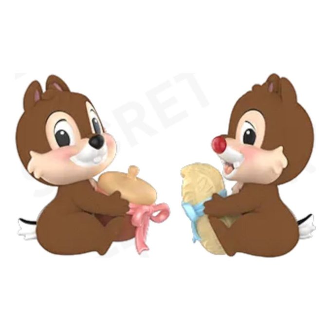 Disney Chip “N Dale Fun Loving Brother Series Φιγούρες “Exchange Gift” Secret Edition