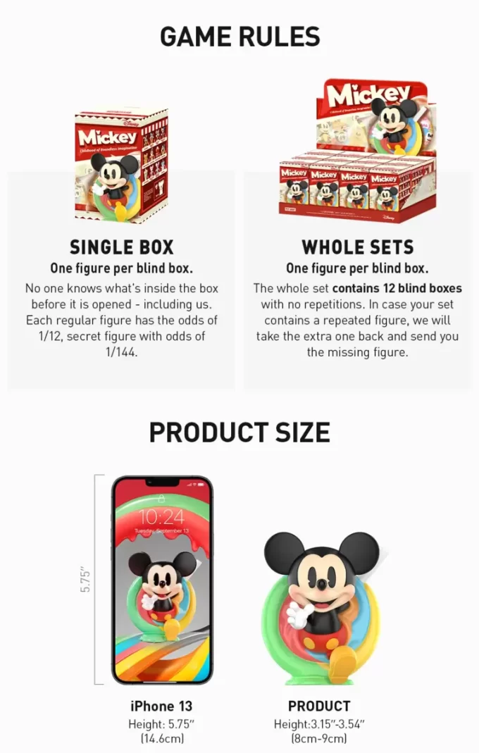 Disney Mickey Childhood Of Boundless Imagination Series Φιγούρες Disney Mickey Childhood Of Boundless Imagination Series Φιγούρες