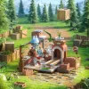 ΤΑ ΤΕΡΑΣΤΑ Forest Secret Base Series Μπλοκ