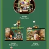 ΤΑ ΤΕΡΑΣΤΑ Forest Secret Base Series Μπλοκ
