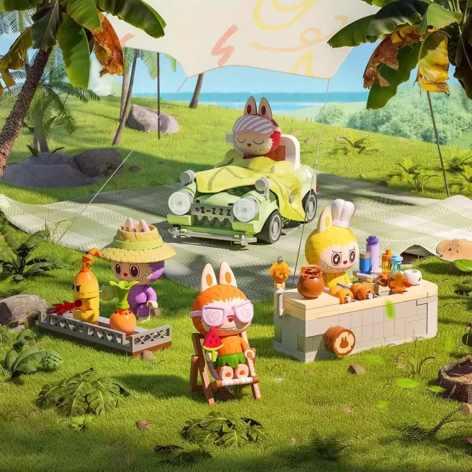 ΤΑ ΤΕΡΑΣΤΑ Forest Secret Base Series Μπλοκ Μέρος 2