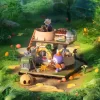 ΤΑ ΤΕΡΑΣΤΑ Forest Secret Base Series Μπλοκ