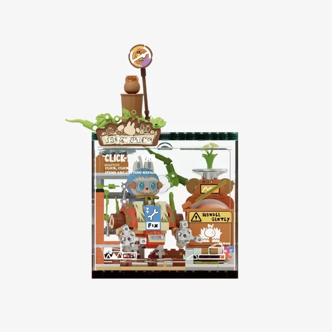 ΤΑ ΤΕΡΑΣΤΑ Forest Secret Base Series Μπλοκ