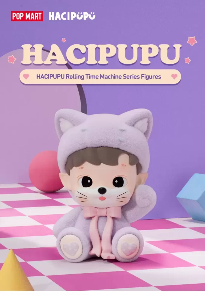 HACIPUPU Φιγούρες της σειράς Rolling Time Machine