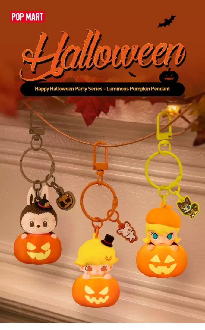 Σειρά πάρτι Happy Halloween – Φωτεινό μενταγιόν κολοκύθας