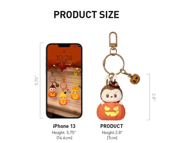 Σειρά πάρτι Happy Halloween – Φωτεινό μενταγιόν κολοκύθας