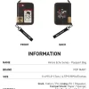 Hirono Echo Series – Passport Bag