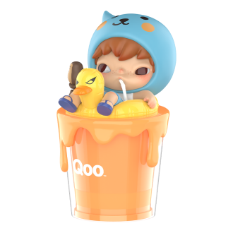 Το Hirono x Qoo Drink Finish κάνει το πρόσωπό σας ροζ φιγούρα