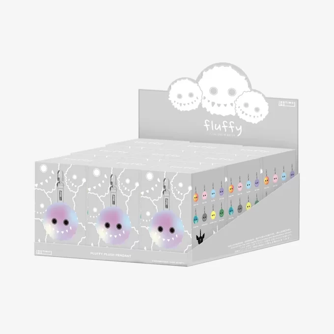 Ενστικτώδες βελούδινο μενταγιόν INSTINCTOY FLUFFY 2