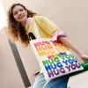 ΣΕΙΡΑ INSTINCTOY HUG YOU – Τσάντα από καμβά