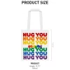 ΣΕΙΡΑ INSTINCTOY HUG YOU – Τσάντα από καμβά