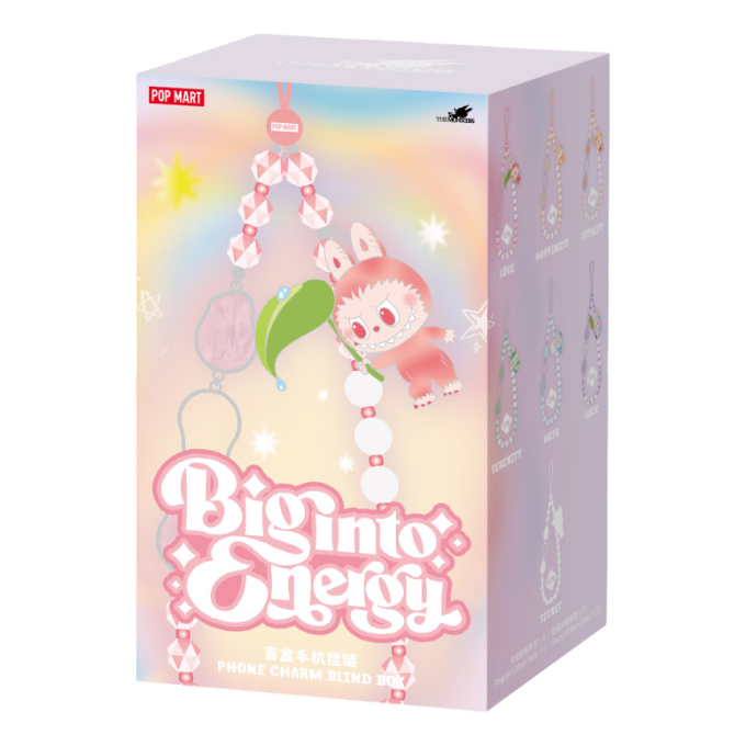 Θήκη Labubu Big into Energy Phone Charm Sealed (1 Τυφλό κουτί)