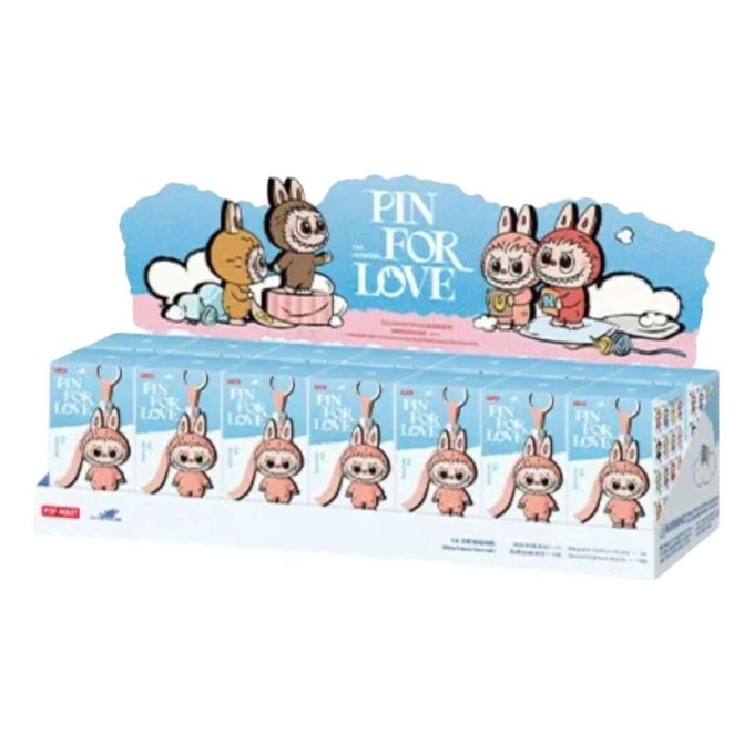 Καρφίτσα Labubu για Love Λούτρινο Κουτί Στρίφ (Ν-Ζ) (14 Κουτιά Στρίφ)