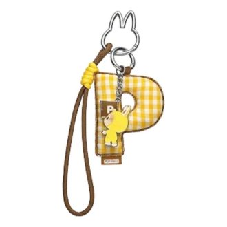 Καρφίτσα Labubu για μενταγιόν με γράμμα αγάπης “P”