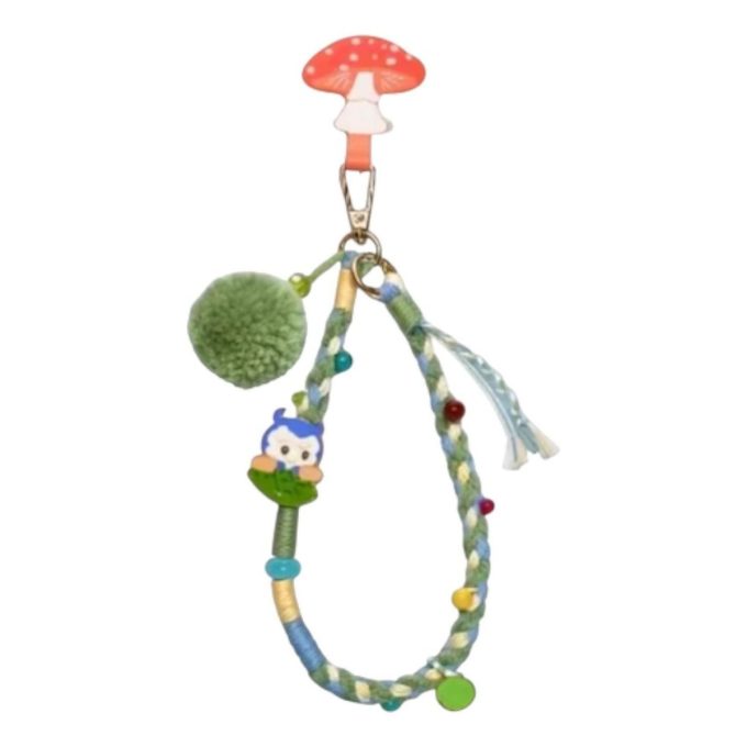 Μπρελόκ Labubu Pom Party “Πράσινο”