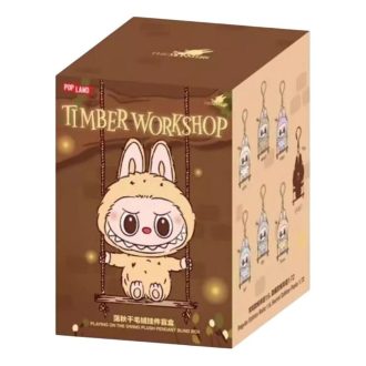 Labubu The Monsters Timber Workshop Playing on the Swing Pendant Pop Land Αποκλειστική Σφραγισμένη Θήκη (1 Τυφλό κουτί)