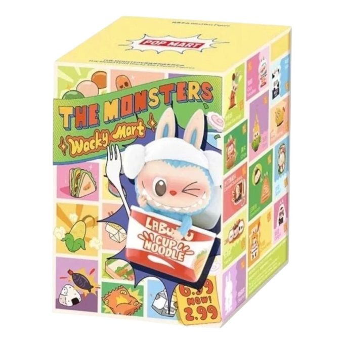 Σφραγισμένες Θήκες Φιγούρας Labubu Wacky Mart (1 Τυφλό Κουτί)