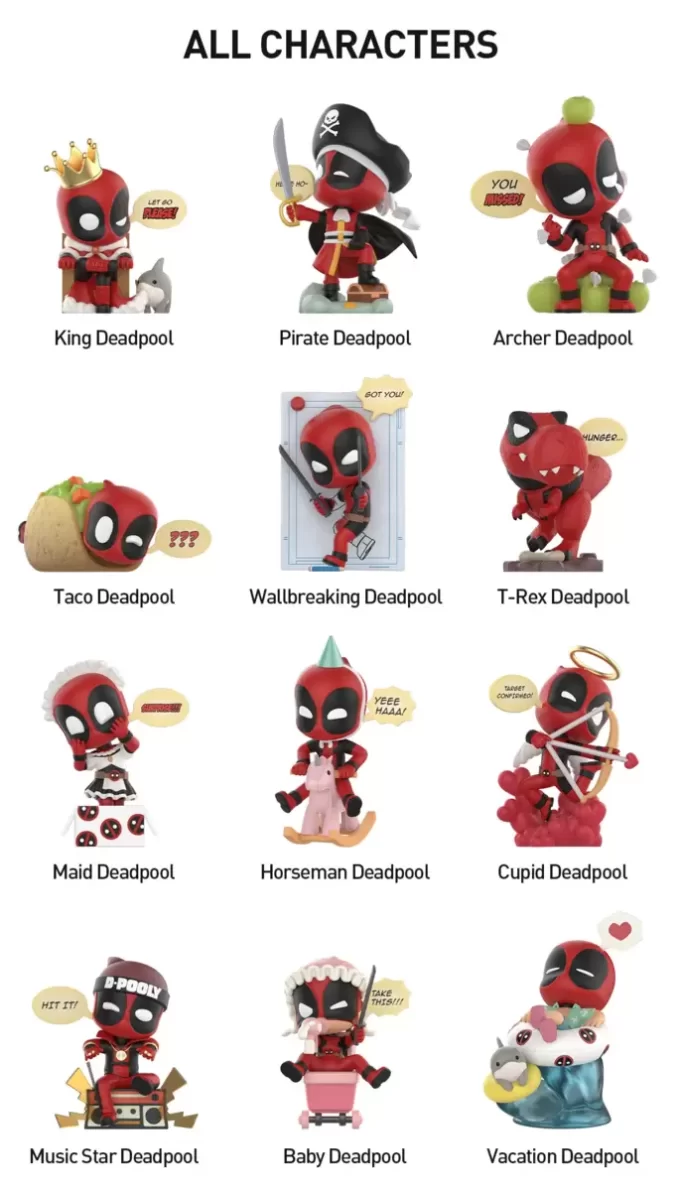 Φιγούρες της σειράς Marvel Deadpool