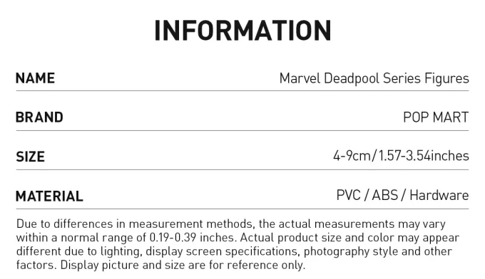 Φιγούρες της σειράς Marvel Deadpool