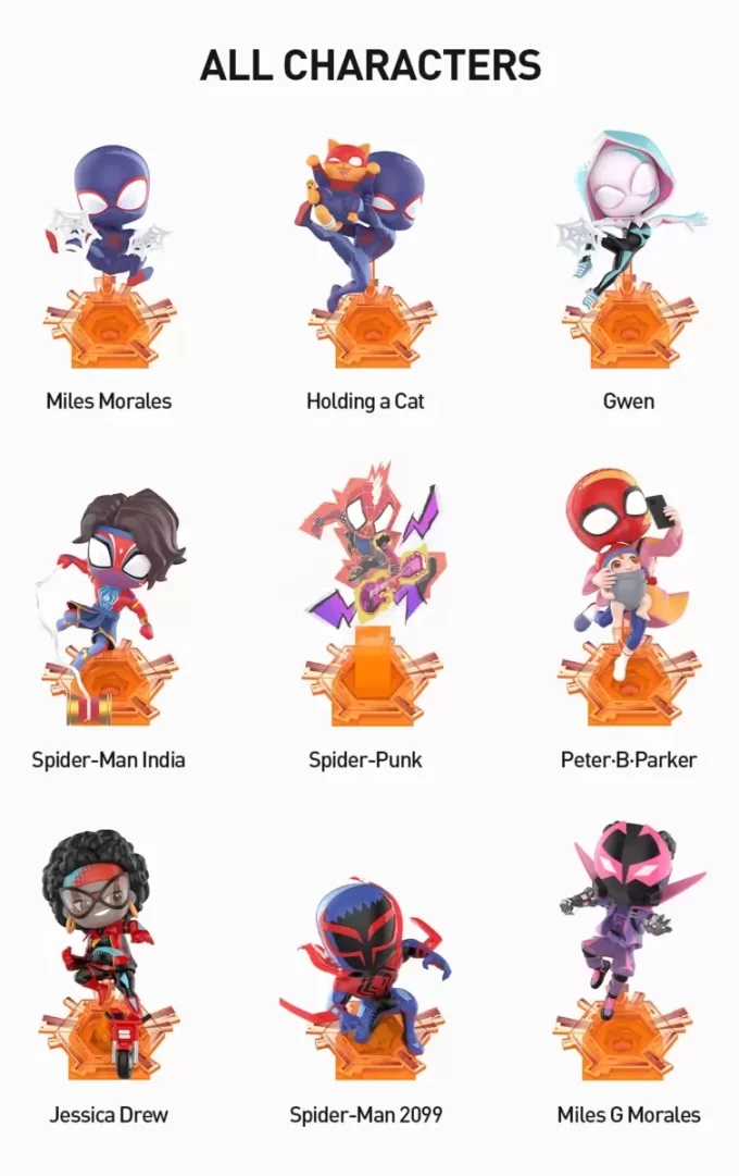 Φιγούρες Marvel Spider-Man Across The Spider-Verse Series Φιγούρες Marvel Spider-Man Across The Spider-Verse Series
