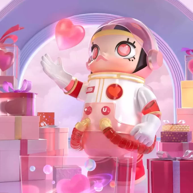 MEGA Συλλογή 1000% SPACE MOLLY Heartbeat