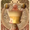 MEGA ROYAL MOLLY 400% Mucha·Zodiac