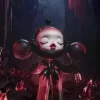 MEGA α SKULLPANDA 1000% Κόκκινο Κρύσταλλο