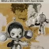 MEGA α SKULLPANDA 1000% Egon Schiele