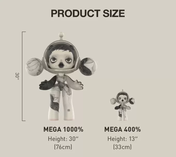 MEGA α SKULLPANDA 1000% Egon Schiele