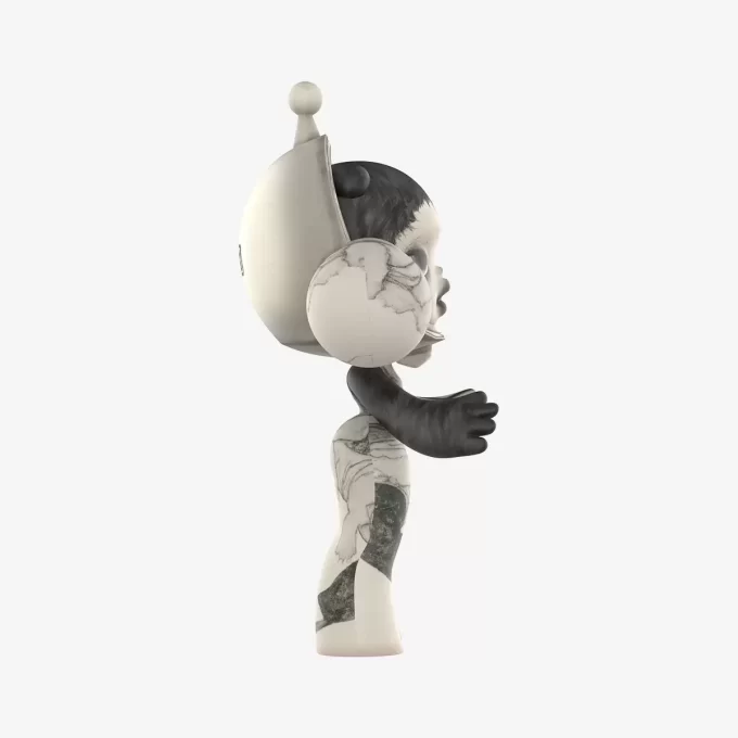 MEGA α SKULLPANDA 1000% Egon Schiele