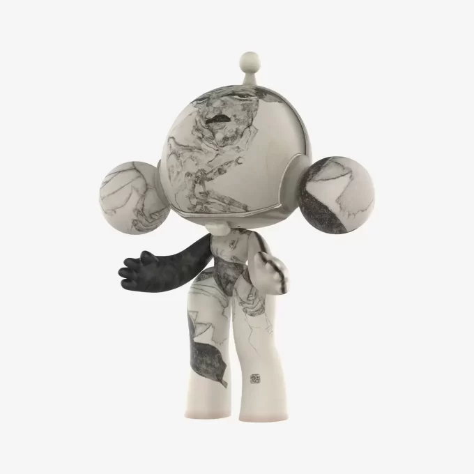 MEGA α SKULLPANDA 1000% Egon Schiele