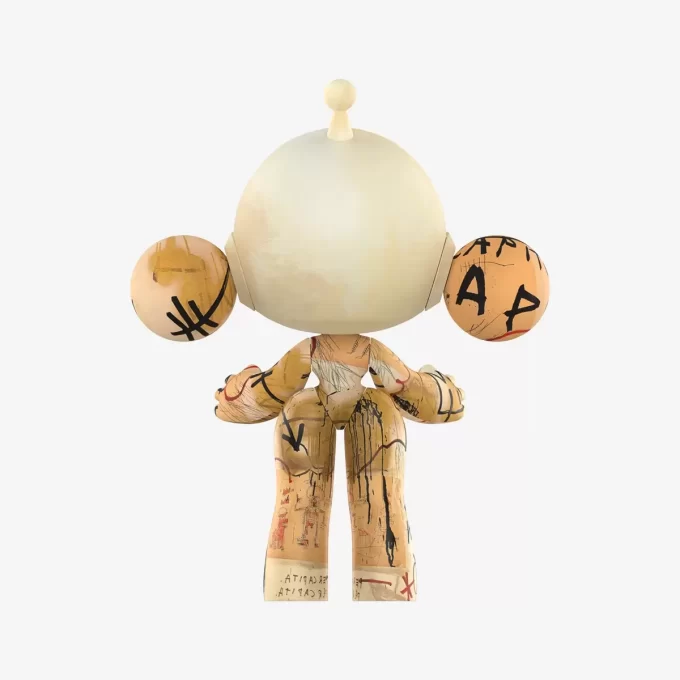 MEGA α SKULLPANDA 1000% JEAN-MICHEL BASQUIAT