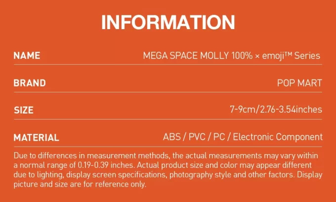 MEGA SPACE MOLLY 100% × Σειρά Emoji™