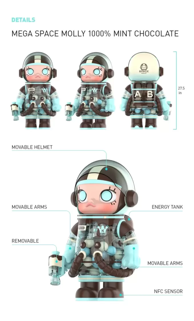 MEGA SPACE MOLLY 1000% Σοκολάτα Μέντας