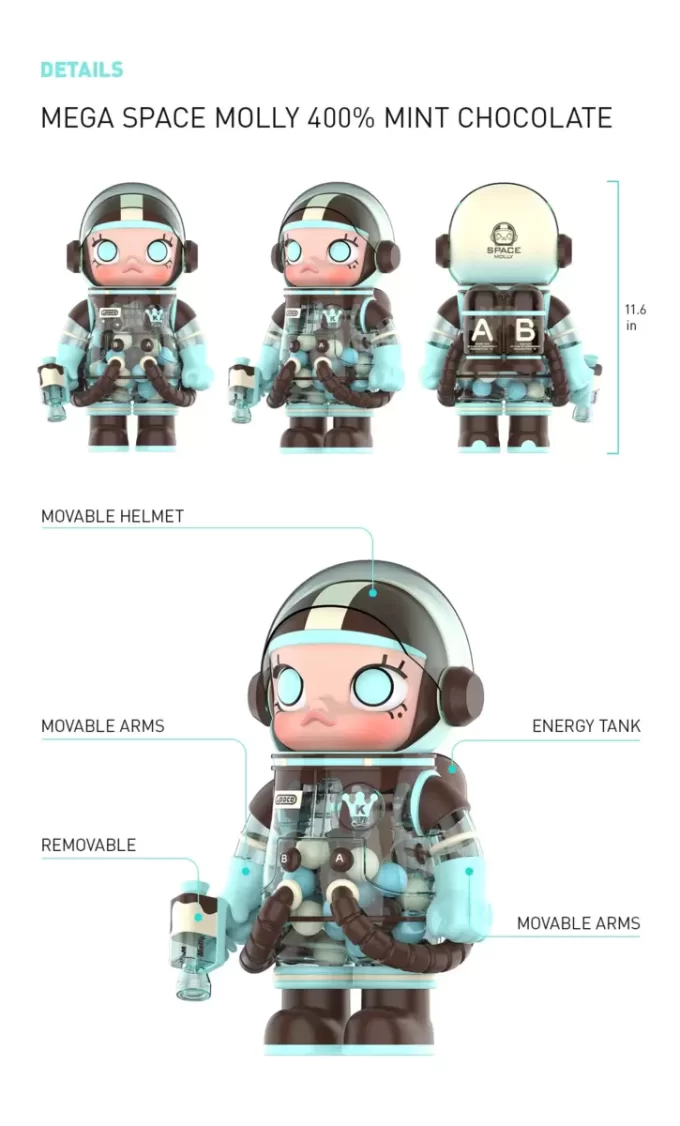 MEGA SPACE MOLLY 400% Σοκολάτα Μέντας