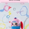 MEGA SPACE MOLLY 400% Jon Burgerman