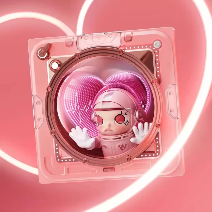 MEGA SPACE MOLLY SMITTEN LOVE “ΣΤΟ ΔΙΑΣΤΗΜΑ” 3D Πίνακας