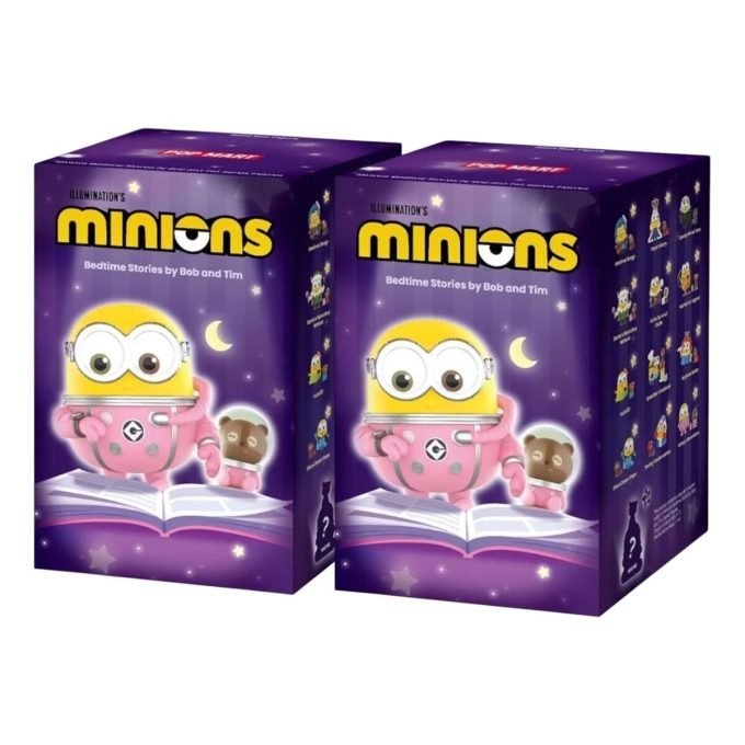 Ιστορίες για τον ύπνο των Minions από τους Bob and Tim Figures σε σφραγισμένη θήκη (2 τυφλά κουτιά)
