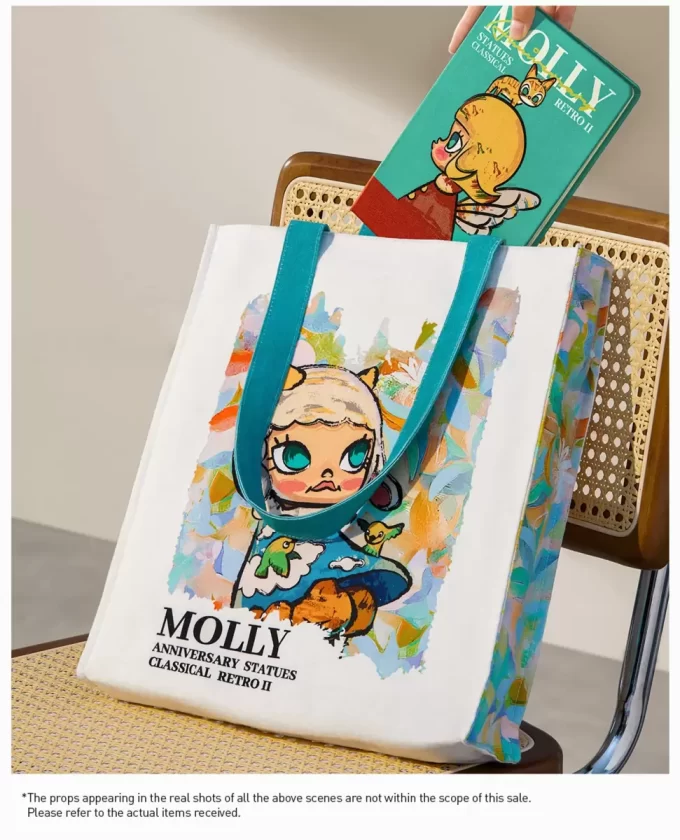 Αγάλματα MOLLY Anniversary Classical Retro 2 Series – Τσάντα από καμβά