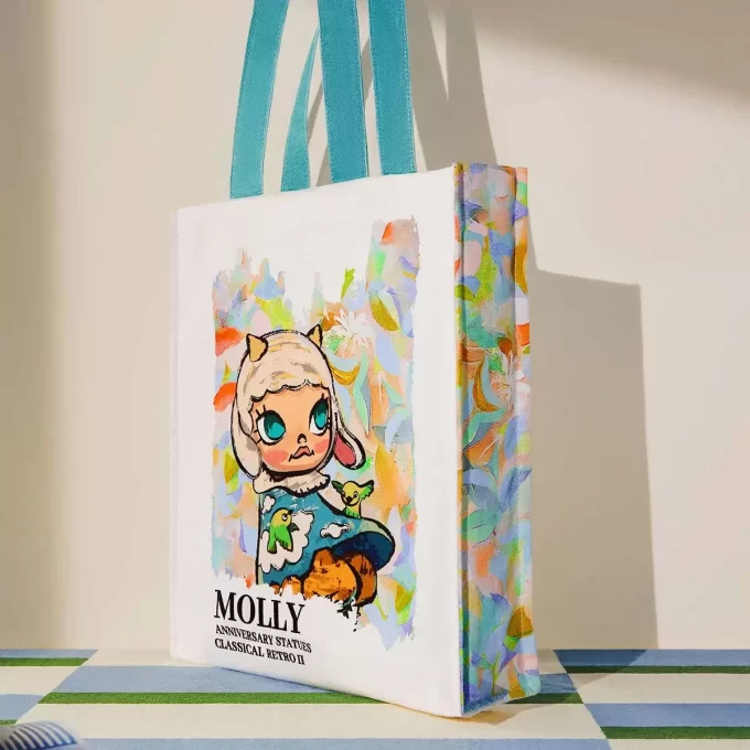 Αγάλματα MOLLY Anniversary Classical Retro 2 Series – Τσάντα από καμβά