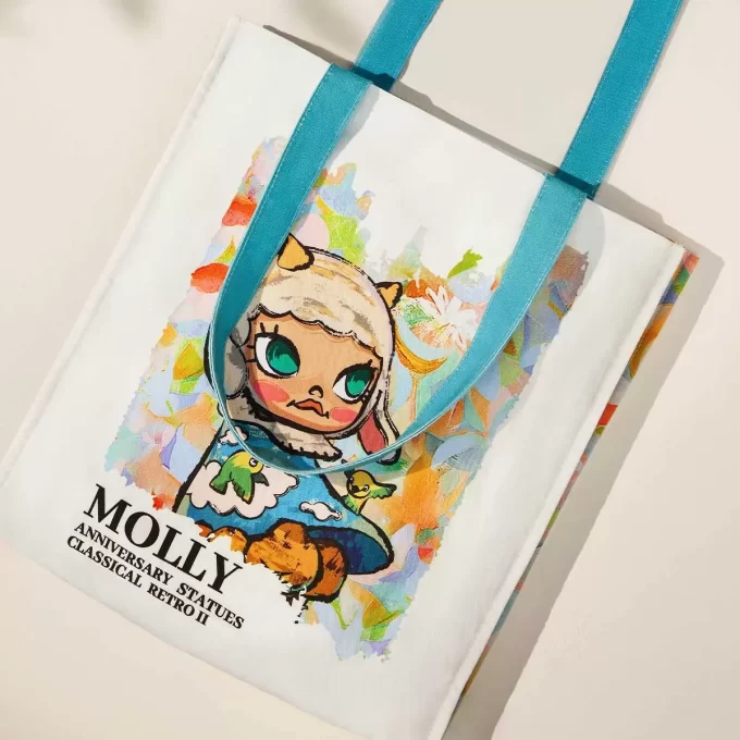 Αγάλματα MOLLY Anniversary Classical Retro 2 Series – Τσάντα από καμβά