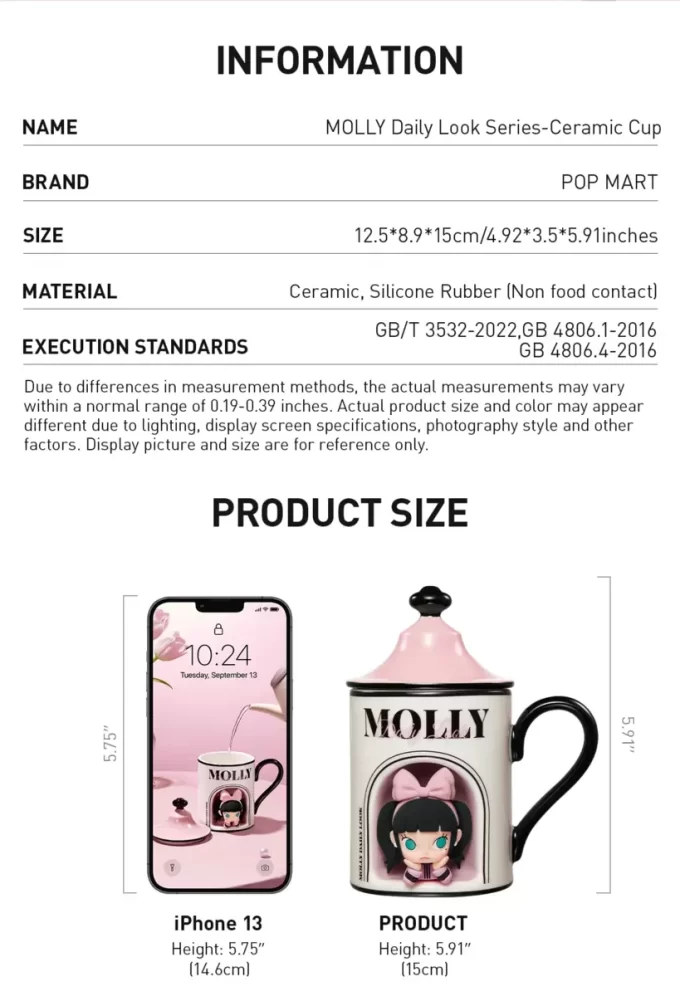 MOLLY Daily Look Series – Κεραμικό Κύπελλο