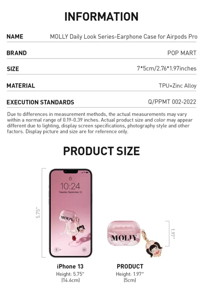 MOLLY Daily Look Series – Θήκη ακουστικών για Airpods Pro